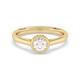 Diam Addict Ring 585/- Gold Diamant Weiß Glänzend 0,50Ct. (Größe: 054 (17,2))