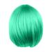 QUYUON Short Hair Wigs for Black Women Clearance Hair Replacement Wigs Wigs for Women Thick Hair Type Q595 Curly Hair Wigs for Black Women Curly Wigs Woman Short Black Wigs for Black Women Green Wigs