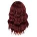 QUYUON Red Wigs for Women Clearance Hair Replacement Wigs Wigs for Black Women Wavy Hair Type Q655 Synthetic Wigs for Black Women Hair Wigs Woman Long Wigs for Black Women Wigs