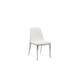 Corrigan Studio® Edgecliff Velvet Parsons Chair Dining Chair Wood/Upholstered/Velvet in White | 33 H x 19 W x 24 D in | Wayfair