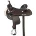 CH HILASON Western Child Horse Trail Show Saddle Synthetic Pleasure Riding Brown