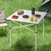 BENTISM Folding Portable Camping Table Aluminum Lightweight Table Picnic Outdoor