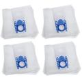 vhbw 20 microfleece Dust Bags compatible with Kärcher VC 6200, VC 6250 PET, VC 6300, VC 6300 B, VC 6350 Vacuum Cleaner, 29,8cm x 30cm, White