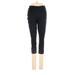 Nike Active Pants - Low Rise Skinny Leg Cropped: Black Activewear - Women's Size X-Small