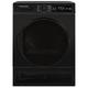 Russell Hobbs Freestanding Condenser Dryer Electric Tumble Dryer 15 Programmes 8kg Capacity 3 Heat Settings LED Display DelayStart Anti-Crease Child Lock Black Clothes Dryer RH8CTD111B