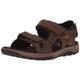 Rockport Men's Trail Technique Velcro Sandal, Brown, 7.5 UK