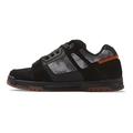 DC Shoes Stag - Leather Shoes for Men Nero