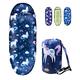 Kids Sleeping Bags for Girls and Boys – Unicorn Rainbow | Space Dinosaur – Rioyalo YOLO 45 Camping Sleeping Bags for Kids with Carry Bag - Outdoor and Indoor (Unicorn-NV)