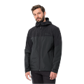 Funktionsjacke JACK WOLFSKIN "WEILTAL 2L JKT M" Gr. M, schwarz-weiß (phantom) Herren Jacken Trekkingjacken