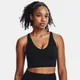 Women's Under Armour SmartForm Evolution Mid Longline Sports Bra Black / Black XL