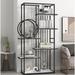 Lipoton Steel Bookcase in White | 70.85 H x 31.45 W x 11.75 D in | Wayfair FAFAWF301071AAK