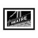 East Urban Home 1930s-1940s Theater Marquee Theatre in Neon Lights by Vintage Images - Gallery-Wrapped Canvas Giclee Print Canvas | Wayfair