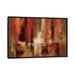 East Urban Home 'Castanets' by Silvia Vassileva Painting Print on Wrapped Canvas Canvas/Metal in Black/Orange/Red | 32 H x 48 W in | Wayfair