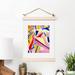Deny Designs 'Prisma' by Cayenablanca Painting Print on Paper in Pink/Red/Yellow | 10 H x 8 W x 1.5 D in | Wayfair 57822-artpr1