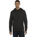 Next Level 9303 Santa Cruz Pullover Hooded Sweatshirt in Black size Small | Cotton/Polyester Blend NL9303