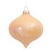 Giosbel The Holiday Aisle® Solid Color Holiday Shaped Ornament Glass in Orange | 5 H x 4 W x 4 D in | Wayfair B7722F9DE4994C88B2ED9D2EF624DF01