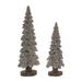 The Holiday Aisle® Tabletop Pine Tree Set of 2 Resin | 21 H x 7.75 W x 4.25 D in | Wayfair FFD2D784F49446D6908AFCCCDAC249EB