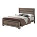 Millwood Pines Canmore King Size Wood Panel Bed Wood in Brown | 54 H x 79.15 W x 84.35 D in | Wayfair FF0431E32AB440D1835E7D5B16D41077