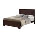Millwood Pines Canmore King Size Wood Panel Bed Wood in Black | 54 H x 79.15 W x 84.35 D in | Wayfair 1473E98294E44670AA136E1ADDDA5BD1