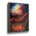 Red Barrel Studio® The Phoenix Returns by Marina Petro - Print Canvas, Metal in Black/Blue/Red | 18 H x 14 W x 2 D in | Wayfair