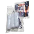 ZORO SELECT 5DHR2 12" x 6" Open Poly Bags, 4 mil, Clear, PK 1000