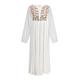 usha FESTIVAL Women's Maxikleid Dress, Weiss, Large