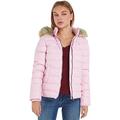 Tommy Jeans Damen Daunenjacke Basic Winter, Rosa (French Orchid), XS