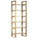 Dcenta Bookcase with Storage Shelves Sheesham Wood Bookshelf Display Rack Wooden Book Shelf for Living Room Bedroom Home Furniture 23.6 x 15 x 63 Inches (W x D x H)