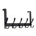 Stainless Steel Wall Hanging Hook - 5 Hooks Organizer Key Holder Wall Door Clothes Hanger Rack Bathroom Supplies