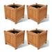 Dcenta Raised Beds 4 pcs 11.8 x11.8 x11.8