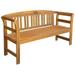 Walmeck Patio Bench 61.8 Solid Acacia Wood