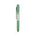 Farfi 4 in 1 Multifunctional Foldable LED Light Mobile Phone Rack Touch Ballpoint Pen (Green)