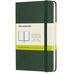 Moleskine Classic Notebook Hard Cover Pocket (3.5 x 5.5 ) Plain/Blank Myrtle Green 192 Pages