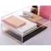 Acrylic Stackable Letter Tray Desk Organizer Clear Paper Tray 2-Pack