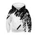 Kids Boys Girls Sweatshirts Hoodies Long Sleeve Graphic Print with Pockets Comfortable Pullover XL;13-14 Y