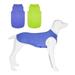 Kickred 2 Pack Summer Dog Shirts Quick Dry Breathable Dog Clothes Pet Sleeveless Vest Lightweight Stretchy Tank Top T-Shirts for Small Dogs Puppy Cat Boy Girl L