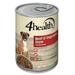 4health w/ Wholesome Grains Beef & Vegetable Stew Wet Dog Food -1 Can 13.2 oz.