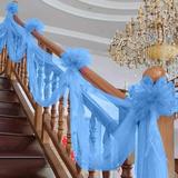 Noarlalf Home Decor Wedding Birthday Party Decorations Bridal Shower Decorations Stair Chair Decoration Yarn 10M Packing Graduation Party Decorations 2023 Party Decorations 45*20*1