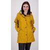 Regenmantel DEPROC ACTIVE "ANKERGLUTTRAUM WOMEN", Damen, Gr. 40 (M), gelb, Obermaterial: 100% Polyurethan; Futter: 100% Polyesteru201c, casual, Langarm mit Druckknopf, Mäntel, auch in Großen Größen erhältlich