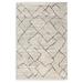 Gray/White 90 x 60 x 0.98 in Area Rug - Signature Design by Ashley Ashbertly Area Rug Polyester/Polypropylene | 90 H x 60 W x 0.98 D in | Wayfair