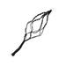 Plant hanger Delicate Macrame Plant Hanger Indoor Outdoor Hanging Planter Wall Art Cotton Rope for Round and Square Pots (Black)