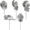 Garden gnomes 5pcs Angel Crafts Decoration Adorable Angel Statue Angel Model for Landscape Flowerpot