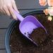 XMMSWDLA Plastic Garden Shovel Plant Hand Shovel Trowels Bonsai Soilsgardening Shovel Plastic Shovel Home Planting Flowers And Vegetables Garden Shovel Soil Cat Excrement Shovel Garden Tools Purple