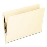 Esselte Pendaflex Laminated Spine End Tab Folder with 1 Fastener - Manila - Legal - 50-Box