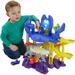 Fisher-Price DC Batwheels Race Track Playset Launch & Race Batcave with Lights Sounds & 2 Toy Cars