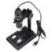 XMMSWDLA Usb Digital Microscope 1600x 8 Led Magnification Handheld Endoscope Camerausb1600x Digital Microscope Black with Adapter Cplastic Gifts