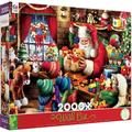 Ceaco - Thomas Kinkade Holiday - Santa Christmas - 2000 Piece Jigsaw Puzzle