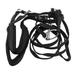 Adjustable Equipment Halter Horse Bridle with Bit and Rein Belt for Horse Equestrian Accessories Soft Thicken