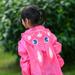 BTJX Raincoat Boys Cartoon Long Girls Rainwear Hooded Waterproof Toddler Rain Jacket Boys Coat&jacket