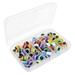 200pcs/100pcs Fishing Lure Beads Fish Eye Fishing Beads Hard Plastic Fly Fishing